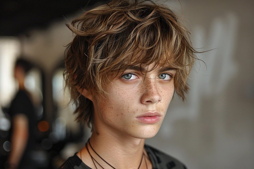 Découvrez la coupe wolf cut pour hommes : guide et inspirations