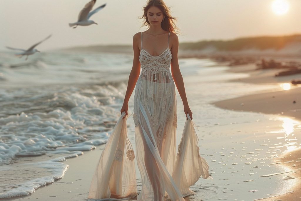 Entre confort et style : les nouveautés en robes de plage bohèmes