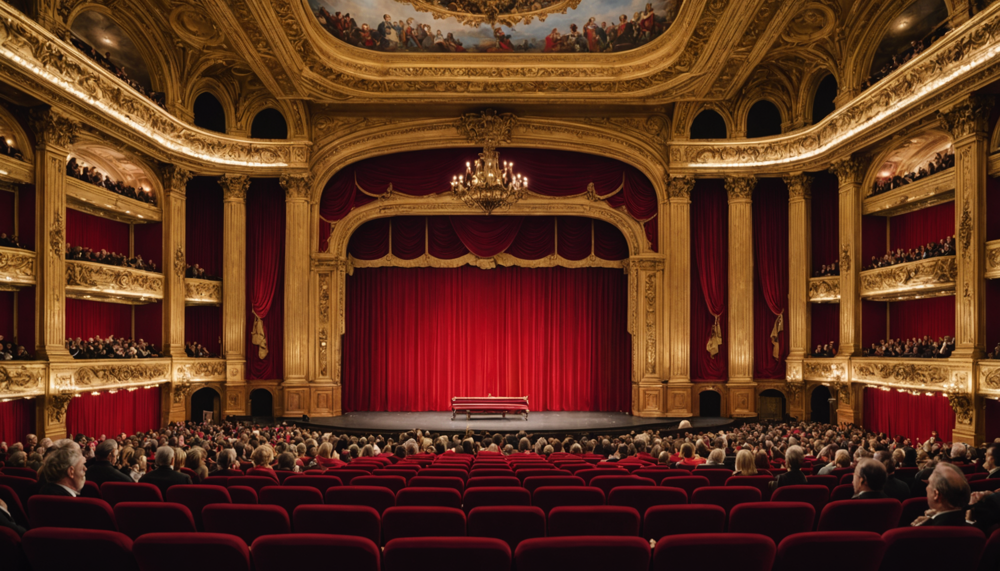 découvrez notre sélection de scènes et salles dédiées au théâtre, à l'opéra et aux spectacles live pour vivre des expériences culturelles inoubliables.