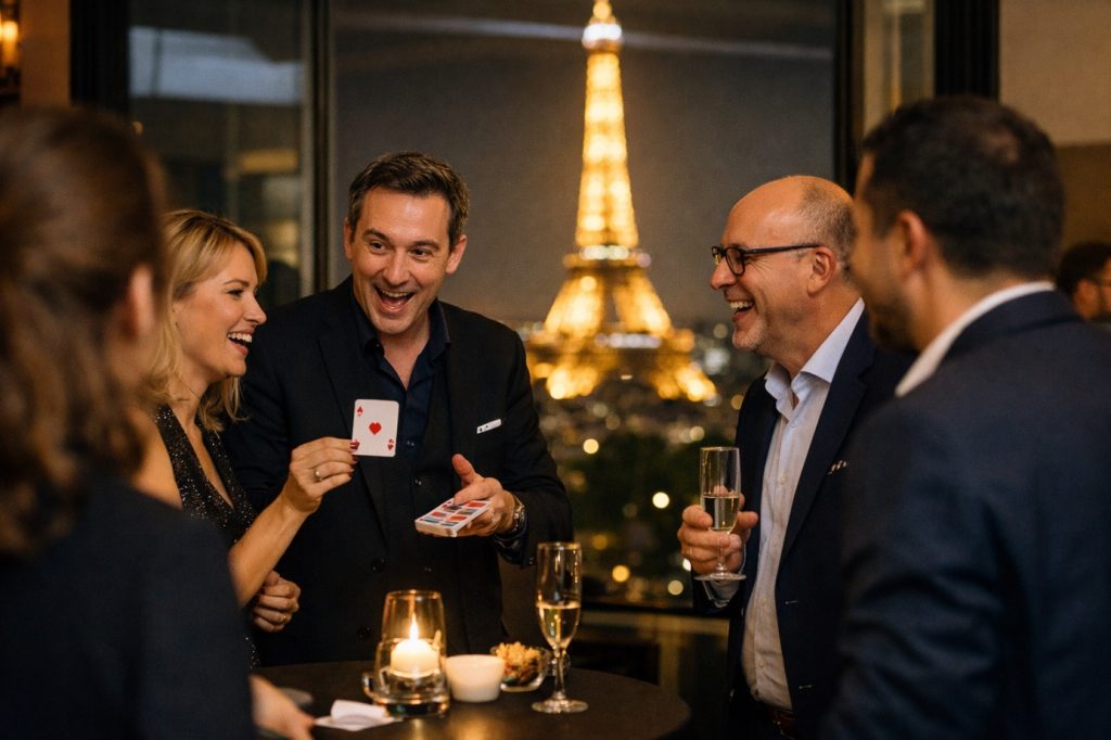 Rendez votre événement professionnel à Paris mémorable grâce à la magie