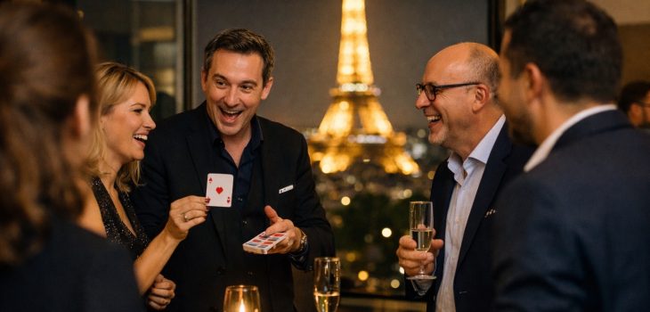 Rendez votre événement professionnel à Paris mémorable grâce à la magie