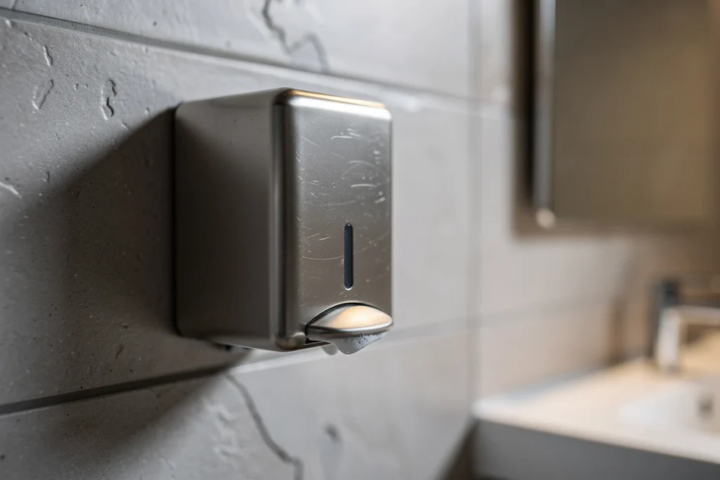 Distributeur de savon dans les lieux publics en 2026 : normes d’hygiène et bonnes pratiques à adopter
