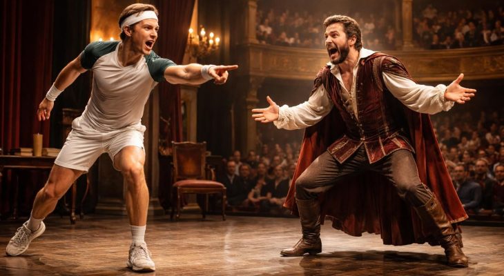 découvrez le débat passionnant sur la nécessité pour les comédiens d'être sportifs afin d'améliorer leur performance et leur endurance sur scène.