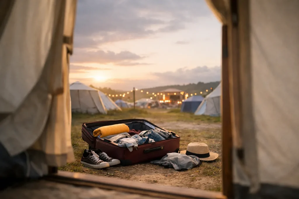Festival : trois jours, une valise, aucune deuxième chance